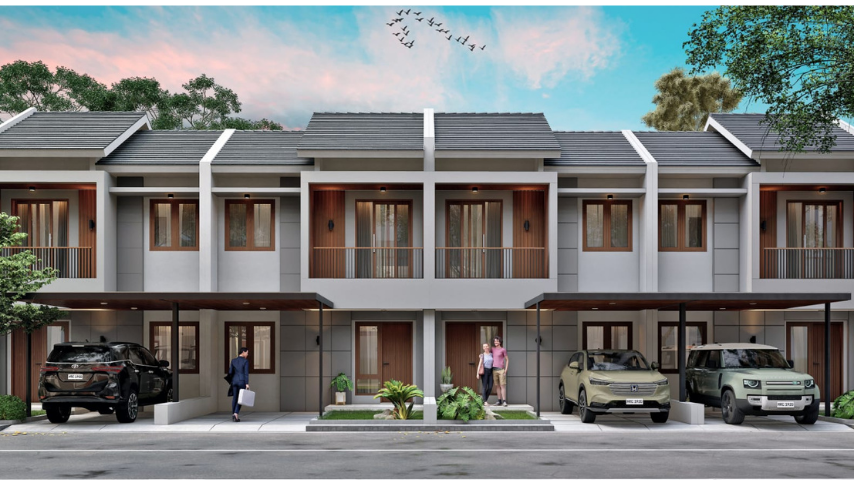 Rumah 2 Lantai Murah di Serpong Tangsel – Tanpa DP, Cicilan Ringan, Siap Huni! Dekat BSD City!